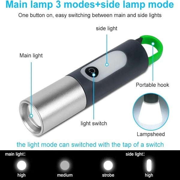 Digital Thunder X Rechargeable Torch Light
