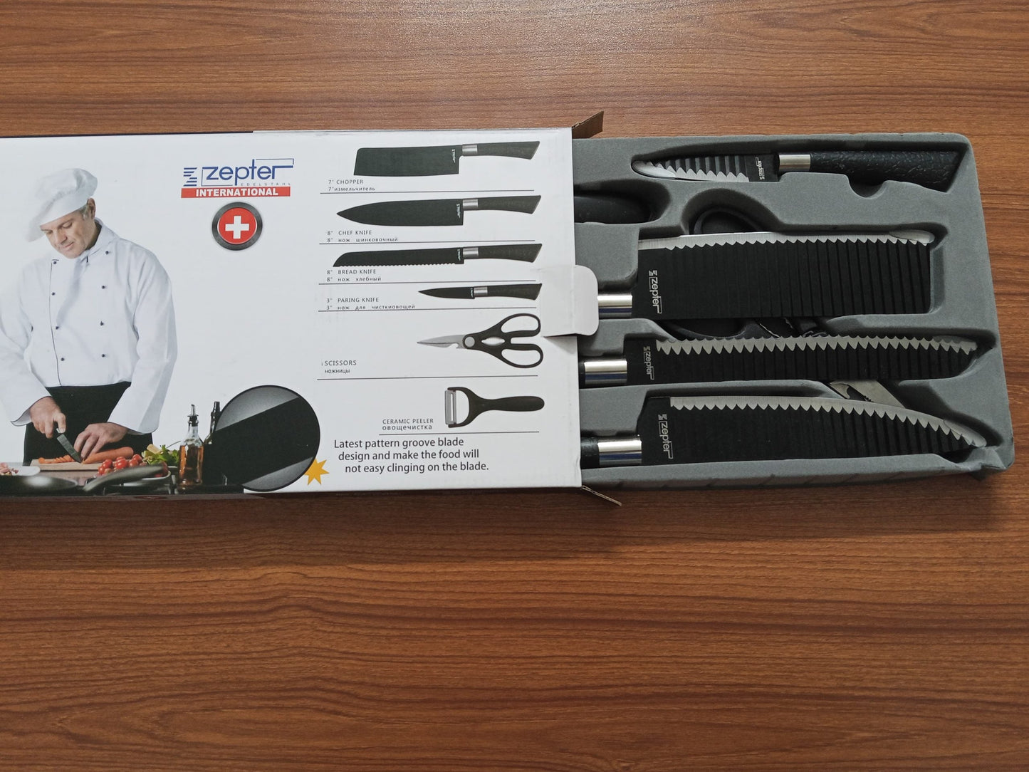 Zepter 6-Piece Knife Set Orignal Cinese Imported
