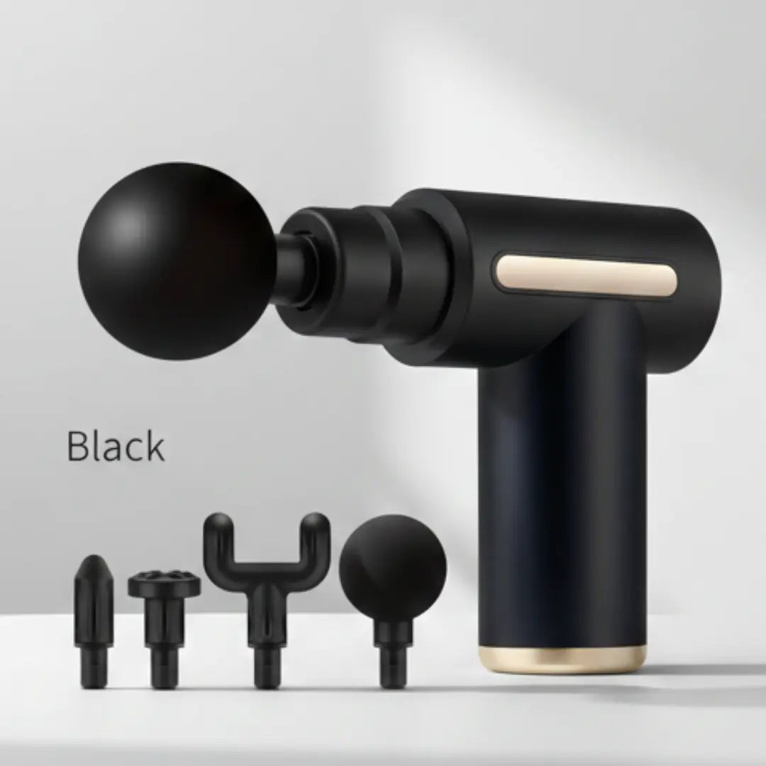 Mini Smart Massage Gun-Black | ৩০ দিনের Replacement Warranty