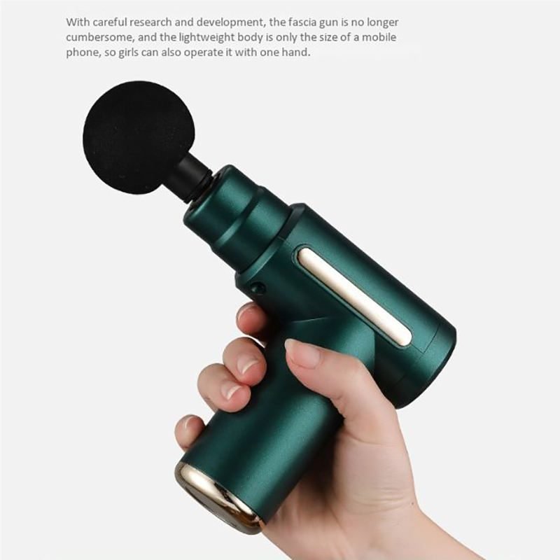 Mini Smart Massage Gun-Black | ৩০ দিনের Replacement Warranty