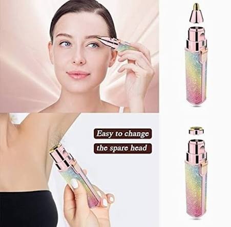Lady Shaver & Eyebrow Trimmer (Rainbow) - Rechargeable