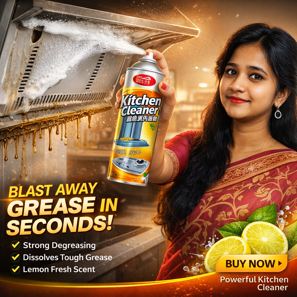 Kitchen Cleaner Spray - 3Pcs Combo