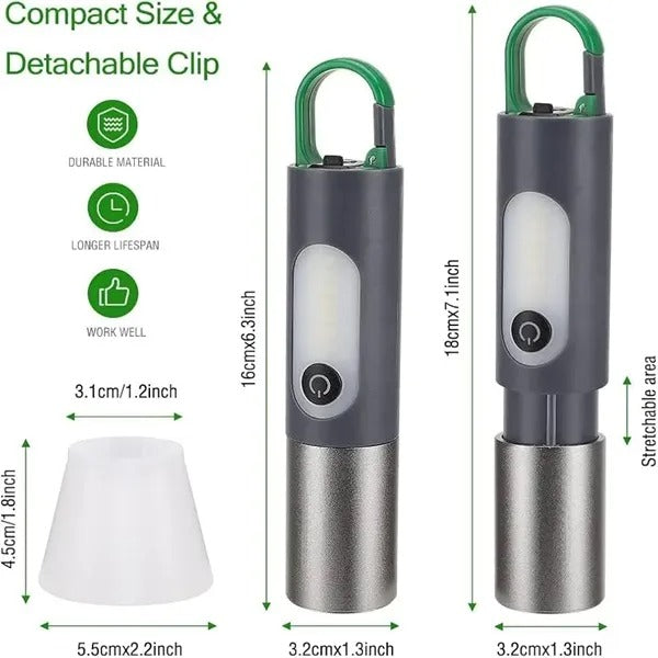Digital Thunder X Rechargeable Torch Light