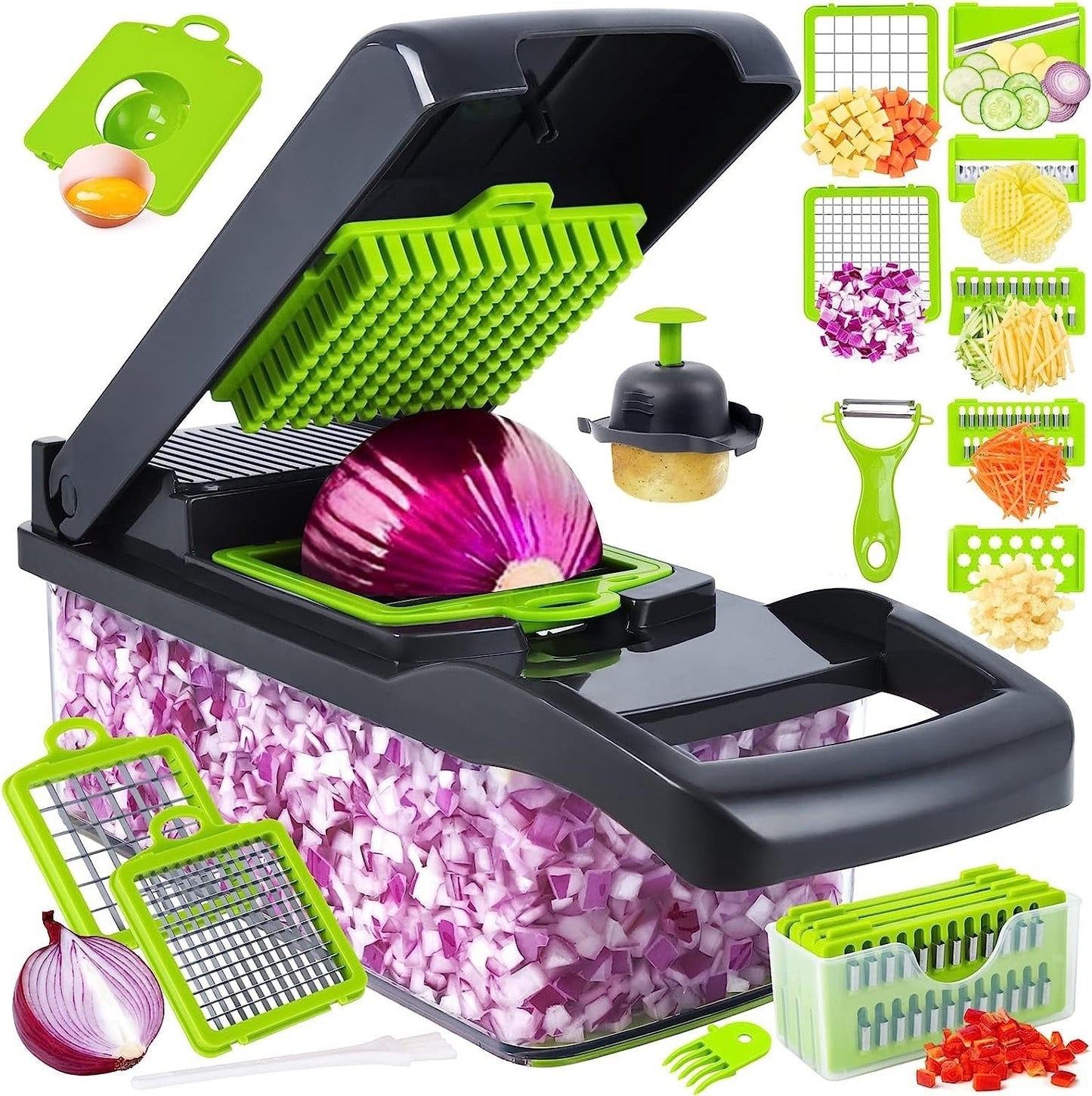 16 in 1 Food Slicer Multifunctional Vegetable Chopper
