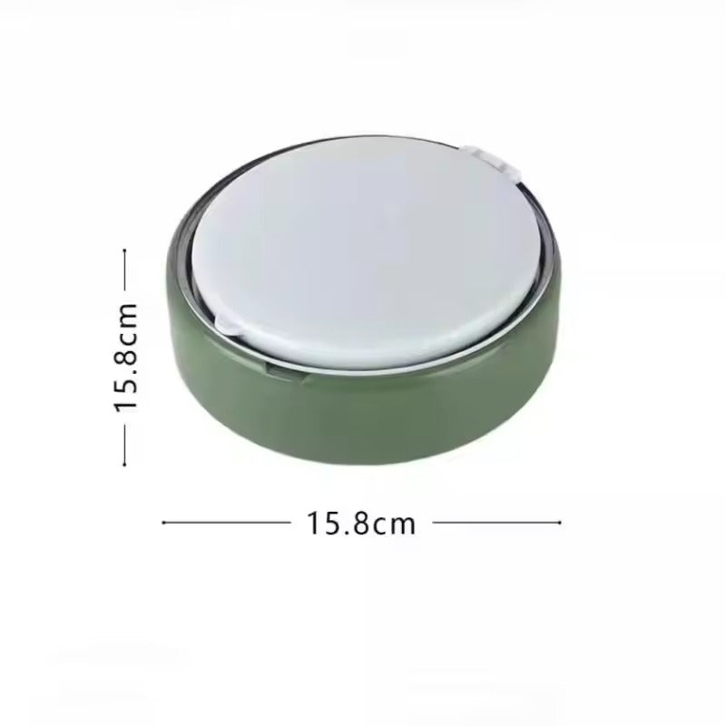 Fireproof Creative Sandalwood Coil Holder Box With Cover Lid