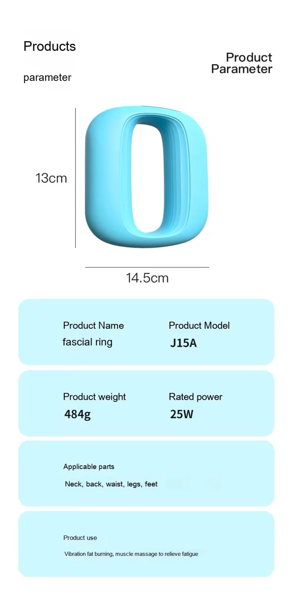 Multifunctional Massage Ring