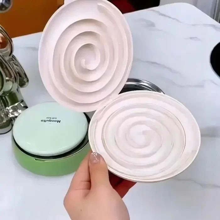 Fireproof Creative Coil Holder Box With Cover Lid